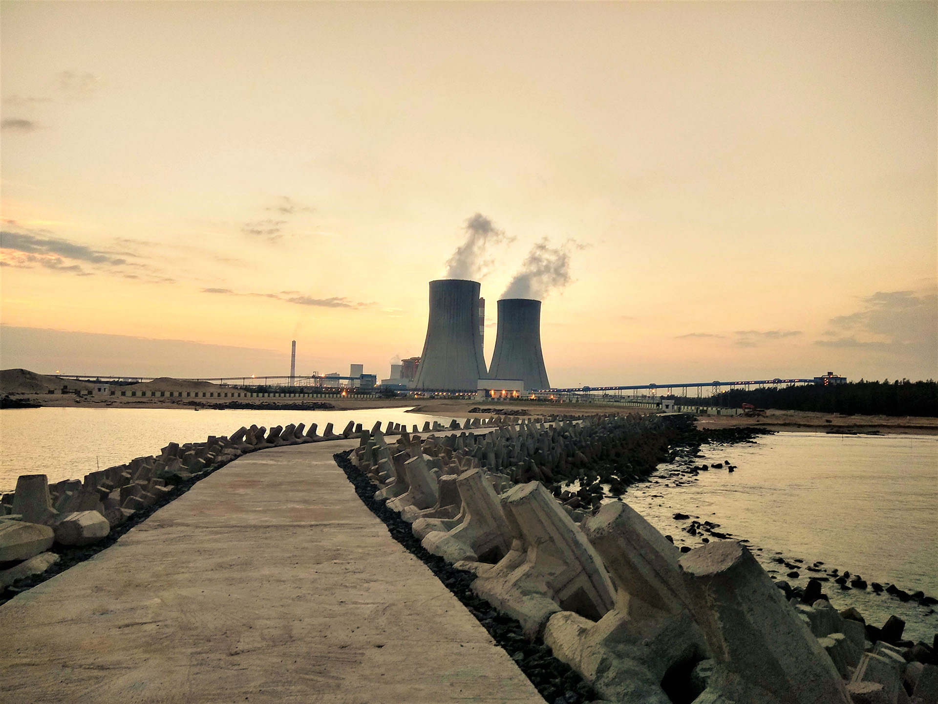 Krishnapatam-Power-Plant-in-Andhra-Pradesh