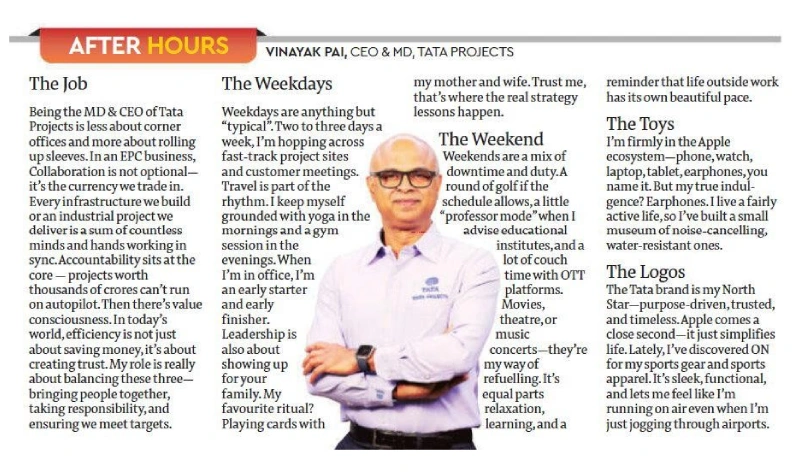 After hours with Vinayak Pai