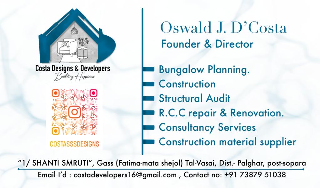 We have experience of building, drainage line and road construction.