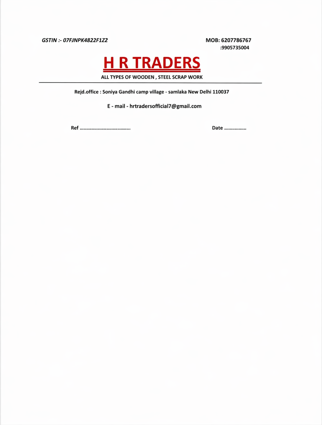 HR TRADERS 