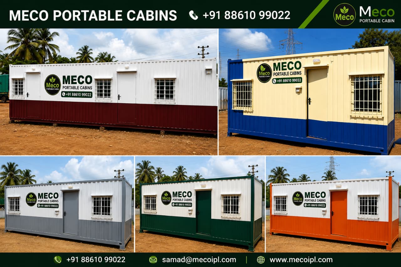 Meco Portable Cabins is a manufacturer and supplier of Portable Cabins and Prefabricated Buildings