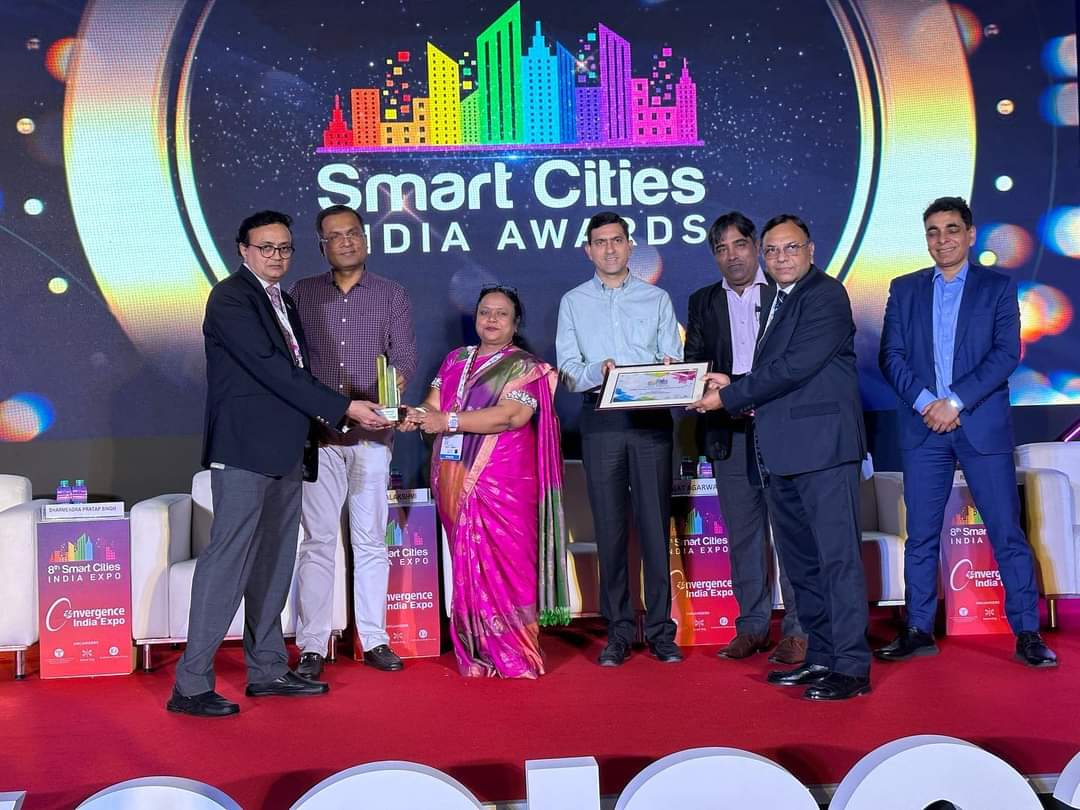 Tata Projects bags the Smart Cities India Awards for Best Public Private Partnership Initiative for Smart LED Streetlight projects.