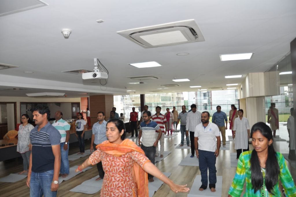 Yoga Day Celebrations At HO 21-06-2019