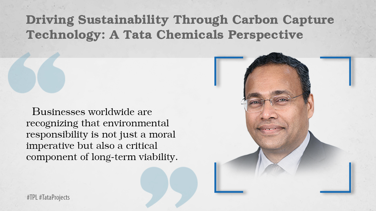 Driving Sustainability Through Carbon Capture Technology A Tata Chemicals Perspective