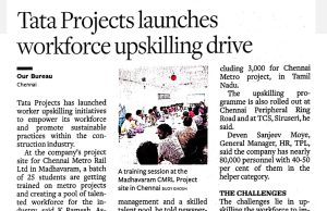 Tata Projects launches upskilling drive